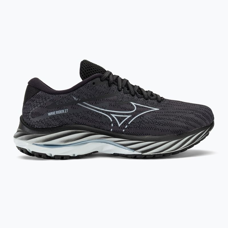 Dámska bežecká obuv Mizuno Wave Rider 27 Width ebony/snowcrest/black 2