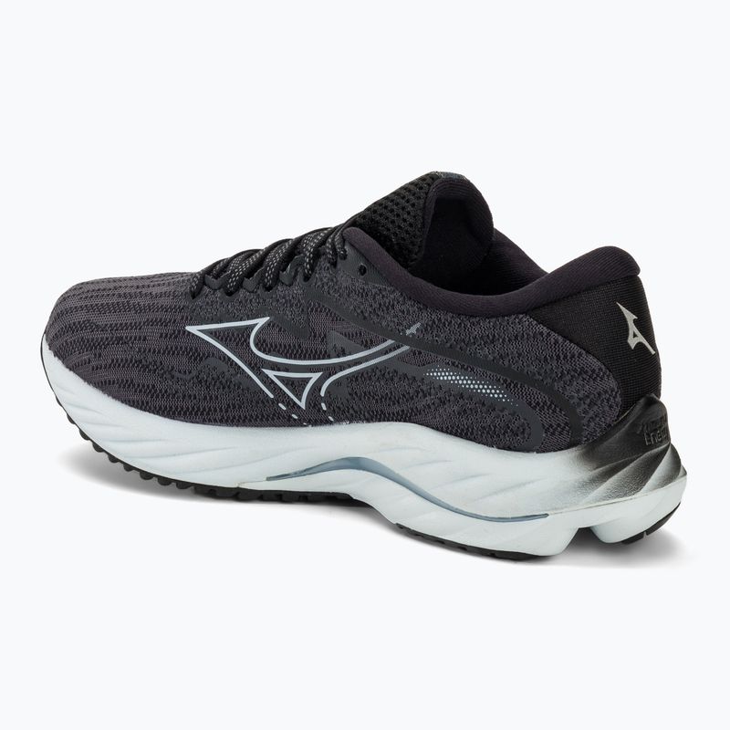 Dámska bežecká obuv Mizuno Wave Rider 27 Width ebony/snowcrest/black 4