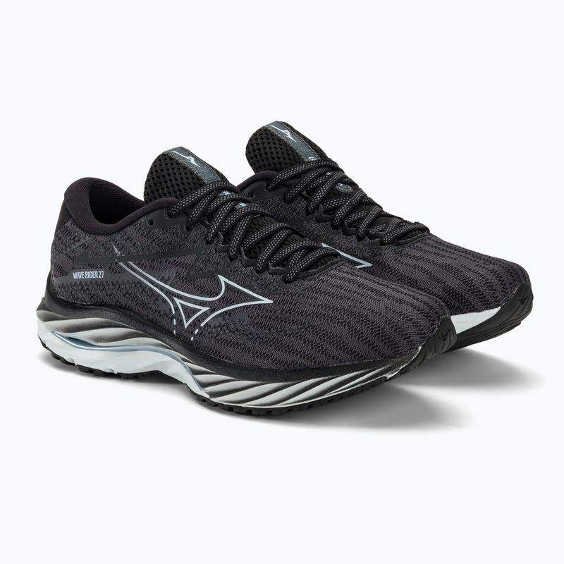 Dámska bežecká obuv Mizuno Wave Rider 27 Width ebony/snowcrest/black 5