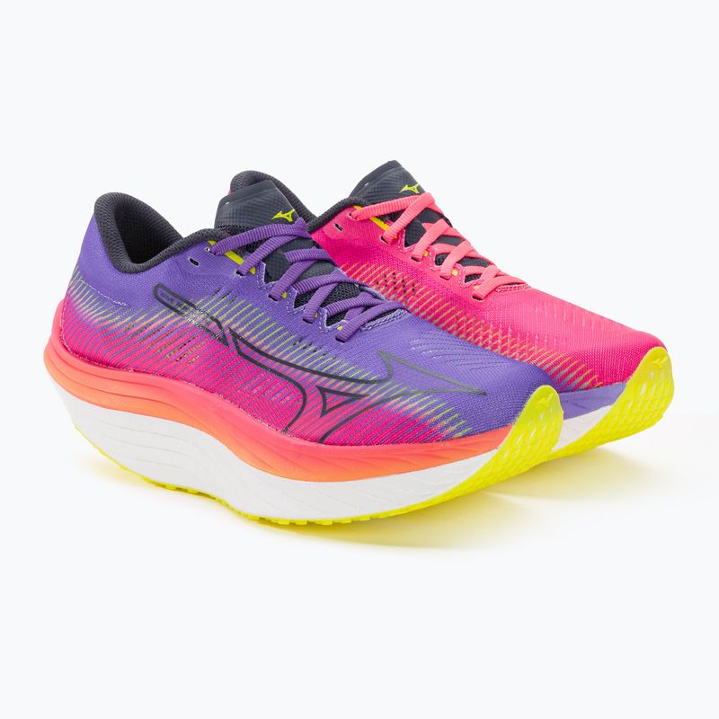 Dámska bežecká obuv Mizuno Wave Rebellion Pro highvpink/ombre blue/purple punch 4
