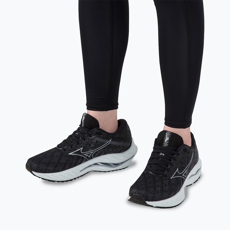 Dámske bežecké topánky Mizuno Wave Inspire 19 D black/ silver/ snowcrest 13