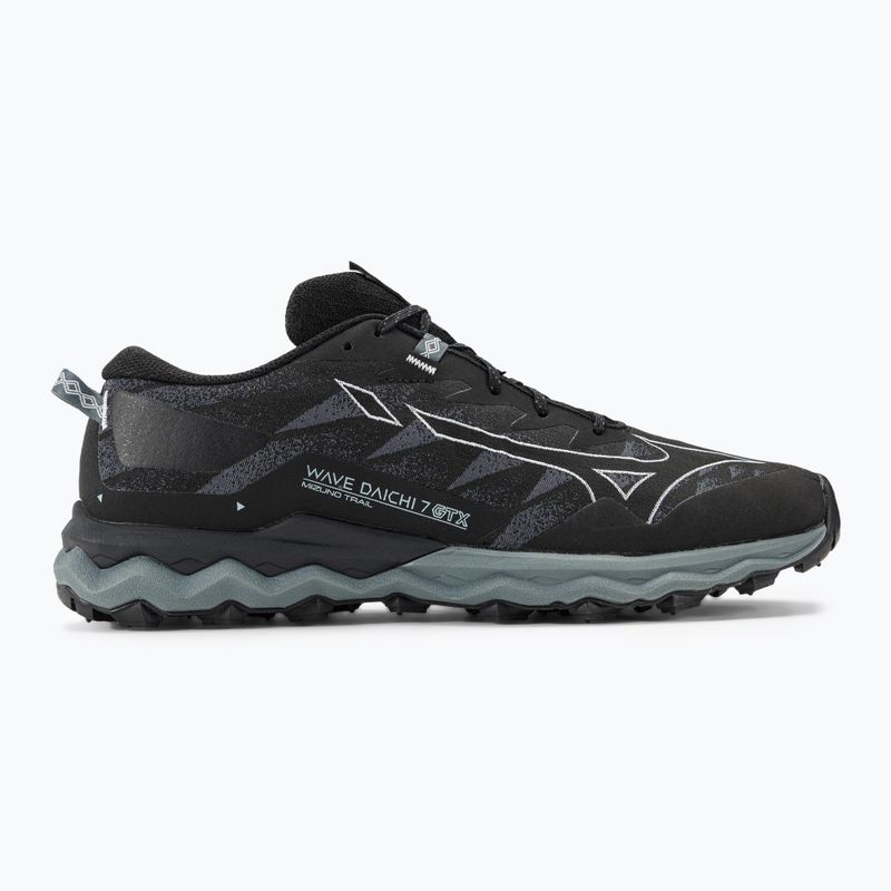 Pánska bežecká obuv Mizuno Wave Daichi 7 GTX black/ombre blue/stormy weather 2