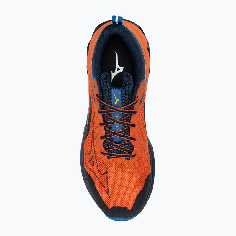 Pánska bežecká obuv Mizuno Wave Ibuki 4 tigerlily/dblue/sblue 5