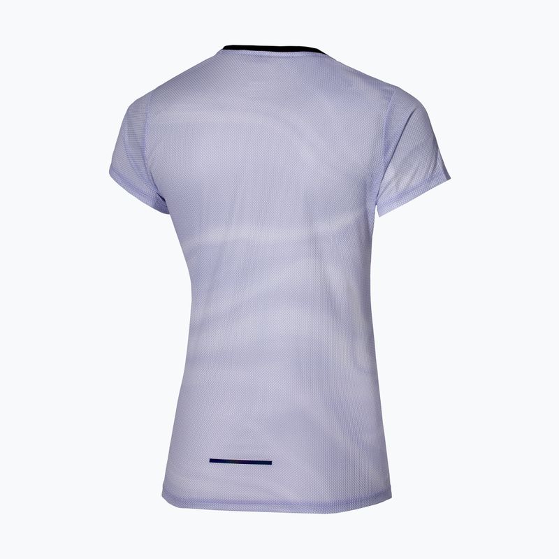 Dámske bežecké tričko Mizuno Premium Aero Tee snow white/thistle 2