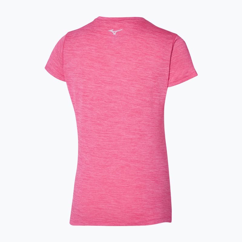 Dámske tričko Mizuno Impulse Core Tee sangria sunset 2