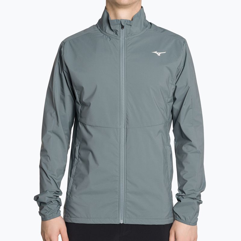Pánska bežecká bunda Mizuno Premium Warm Jacket do búrlivého počasia