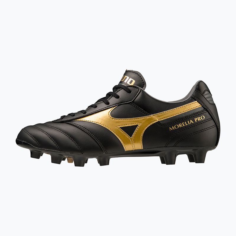 Mizuno Morelia II PRO MD pánske kopačky black/gold/dark shadow 8