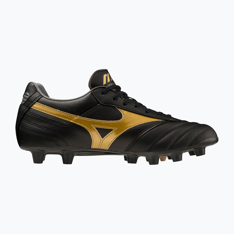 Mizuno Morelia II PRO MD pánske kopačky black/gold/dark shadow 9