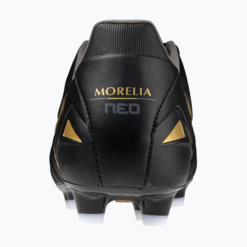 Pánske kopačky Mizuno Morelia Neo IV Pro MD black/gold/black 9