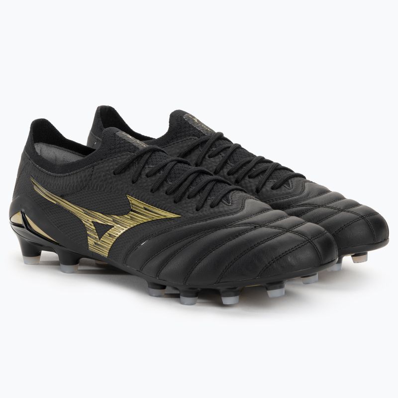 Mizuno Morelia Neo IV Beta JP MD pánske kopačky black/gold/black 5