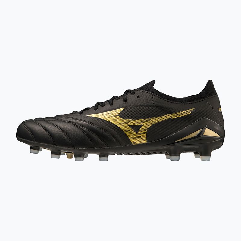 Mizuno Morelia Neo IV Beta Elite MD pánske kopačky black/gold/black 3