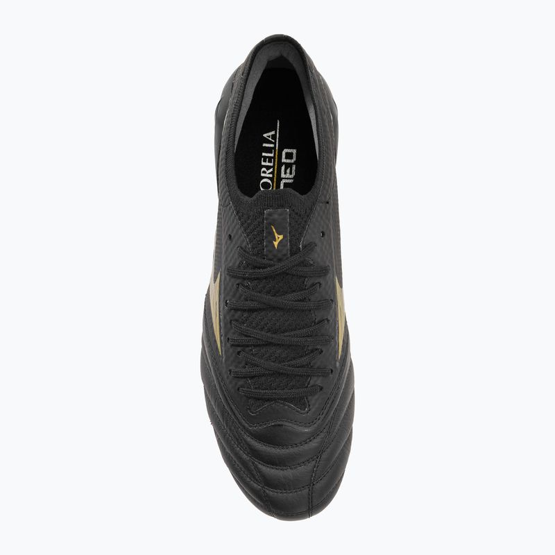 Mizuno Morelia Neo IV Beta Elite MD pánske kopačky black/gold/black 7