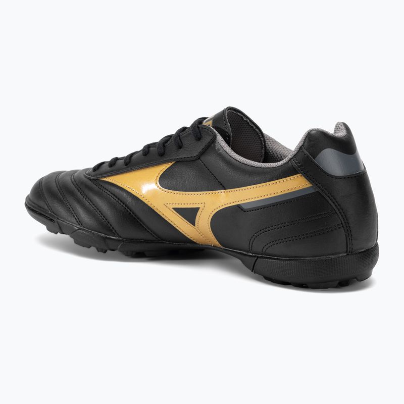 Mizuno Morelia II Club AS pánske kopačky black/gold/dark shadow 3