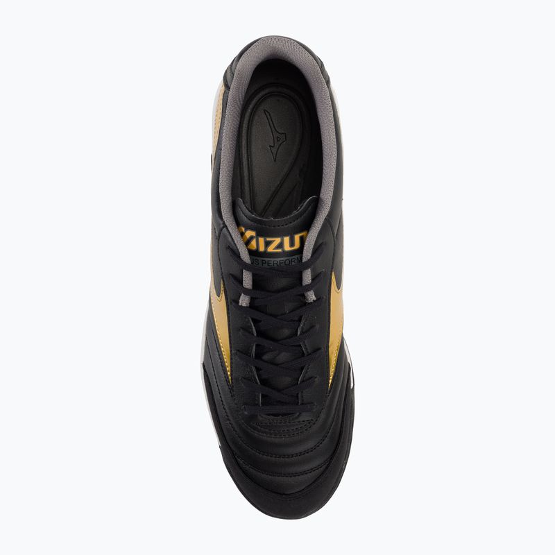 Mizuno Morelia Sala Classic IN black/gold/dark shadow pánske kopačky 6