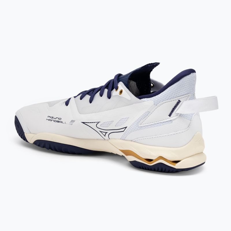 Pánska hádzanárska obuv Mizuno Wave Mirage 5 white/bribbon/mp gold 3