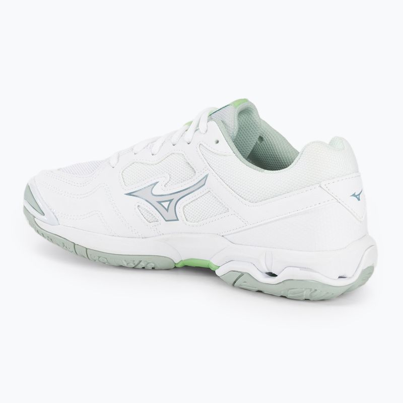 Dámska hádzanárska obuv Mizuno Wave Phantom 3 white/glacial ridge/patinagreen 3