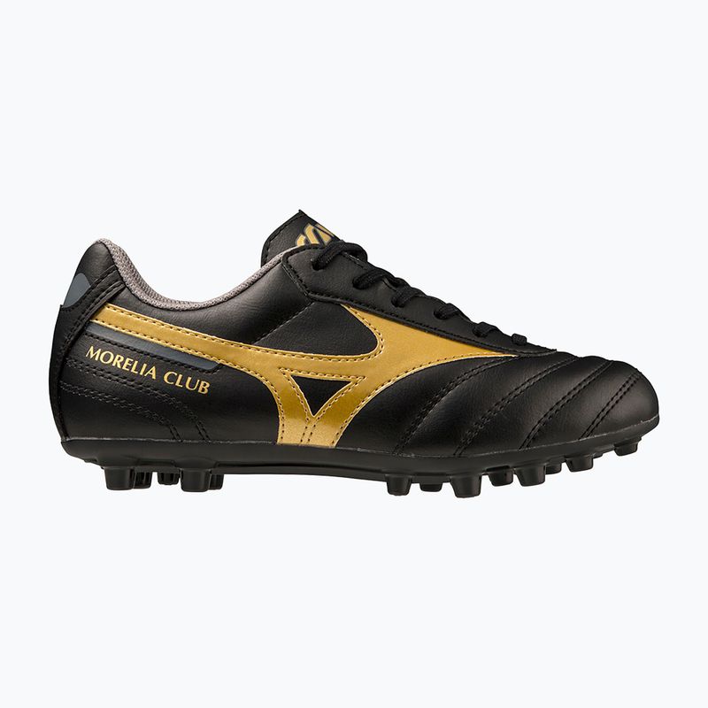 Detské kopačky Mizuno Morelia II Club Jr AG black/gold/dark shadow