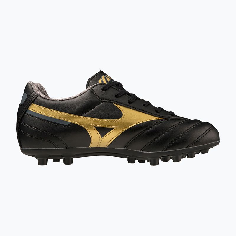 Detské kopačky Mizuno Morelia II Club Jr AG black/gold/dark shadow 2