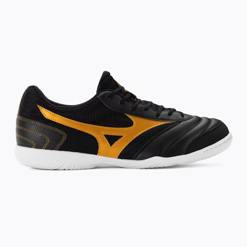 Pánske kopačky Mizuno Morelia Sala Club IN black/mp gold 2