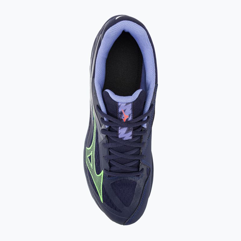 Pánska volejbalová obuv Mizuno Thunder Blade Z evening blue / tech green / lolite 7