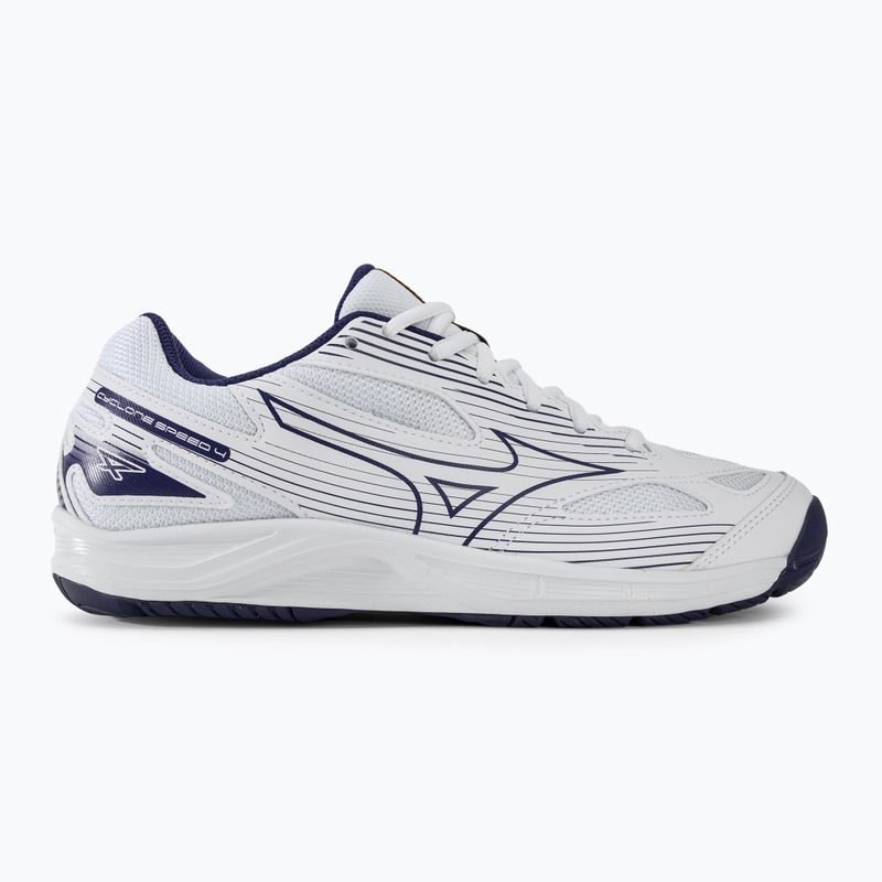 Pánska volejbalová obuv Mizuno Cyclone Speed 4 white/blueribbon/mp gold 2