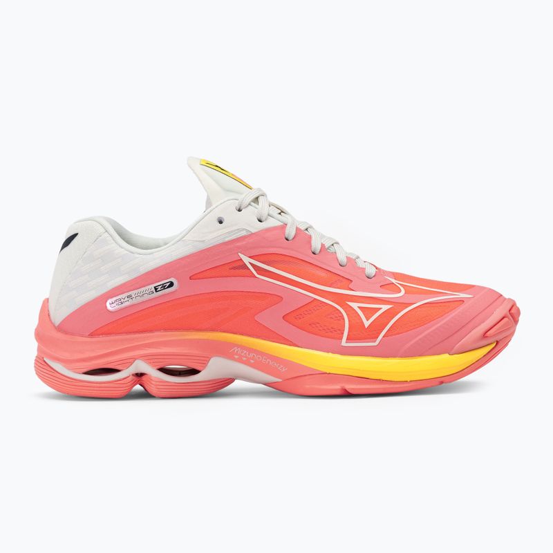 Dámska volejbalová obuv Mizuno Wave Lightning Z7 candycoral/black/bolt2neon 2