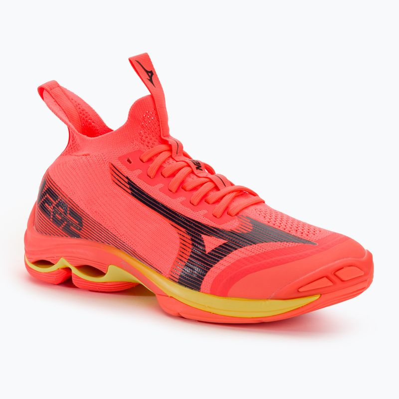 Pánska volejbalová obuv Mizuno Wave Lightning Neo2 neon flame / black / bolt2