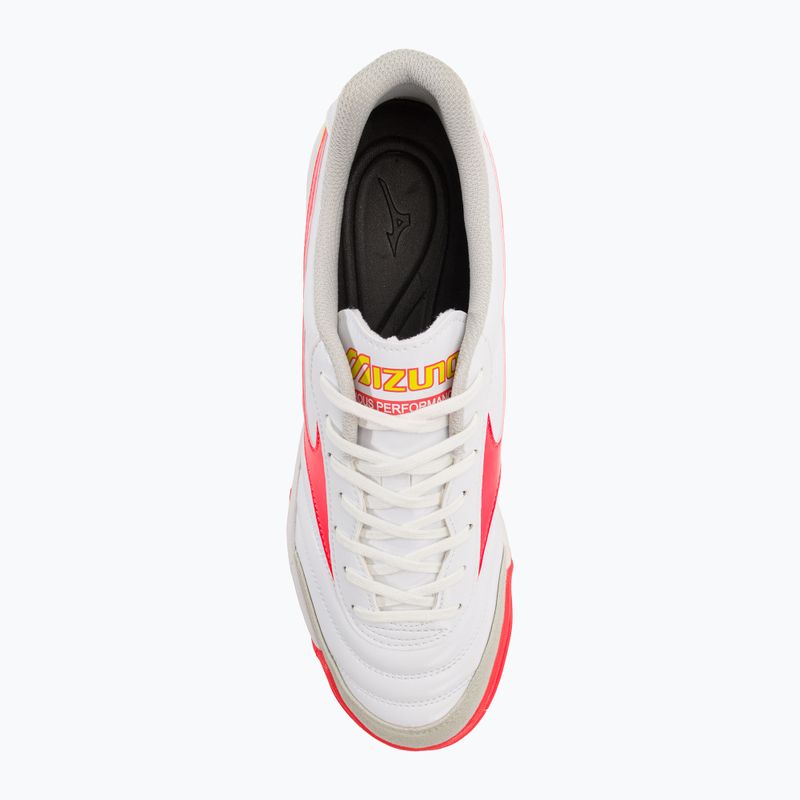 Mizuno Morelia Sala Classic IN white/flery coral2/bolt2 pánske kopačky 6