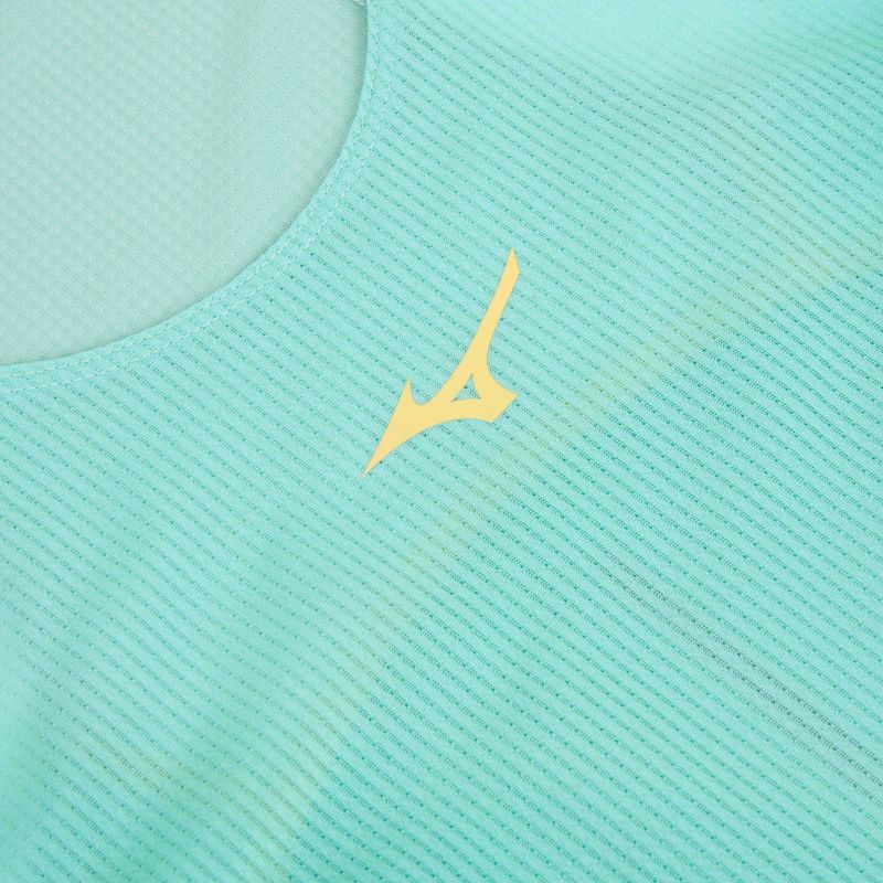 Dámske bežecké tielko Mizuno Aero Tank blue turquoise 3