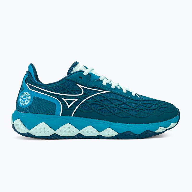 Pánska tenisová obuv Mizuno Wave Enforce Tour AC moroccan blue/white/bluejay 2