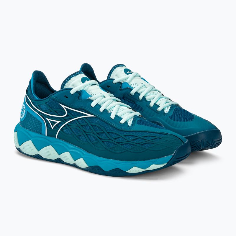 Pánska tenisová obuv Mizuno Wave Enforce Tour AC moroccan blue/white/bluejay 5