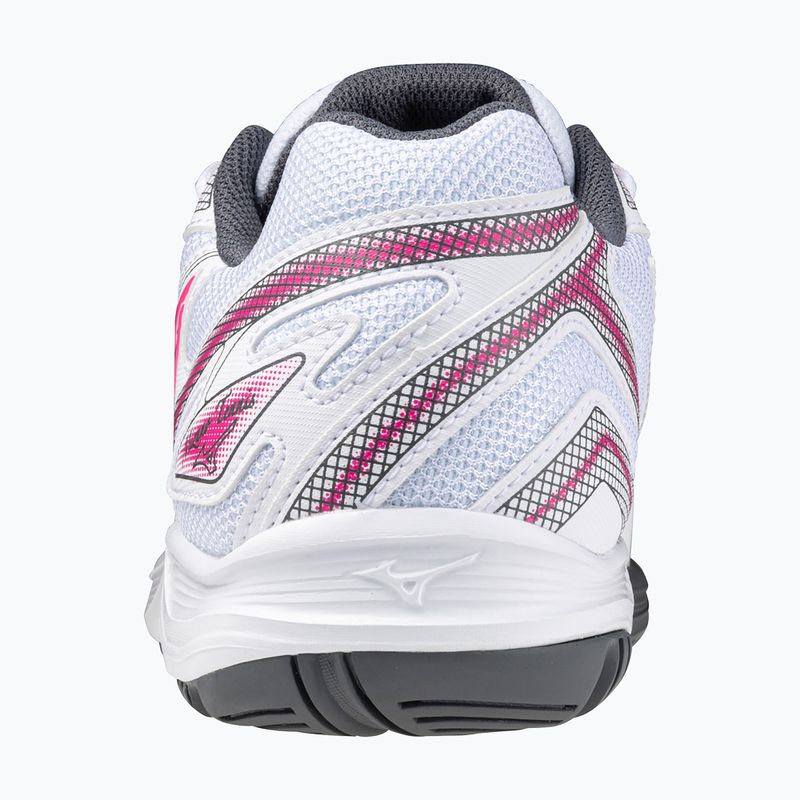 Dámska tenisová obuv Mizuno Break Shot 4 AC white / pink tetra / turbulence 10