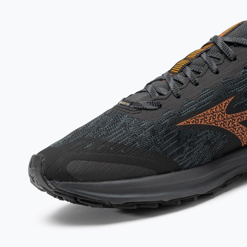 Pánska bežecká obuv Mizuno Wave Rider GTX black/nasturtium/carrot curl 7