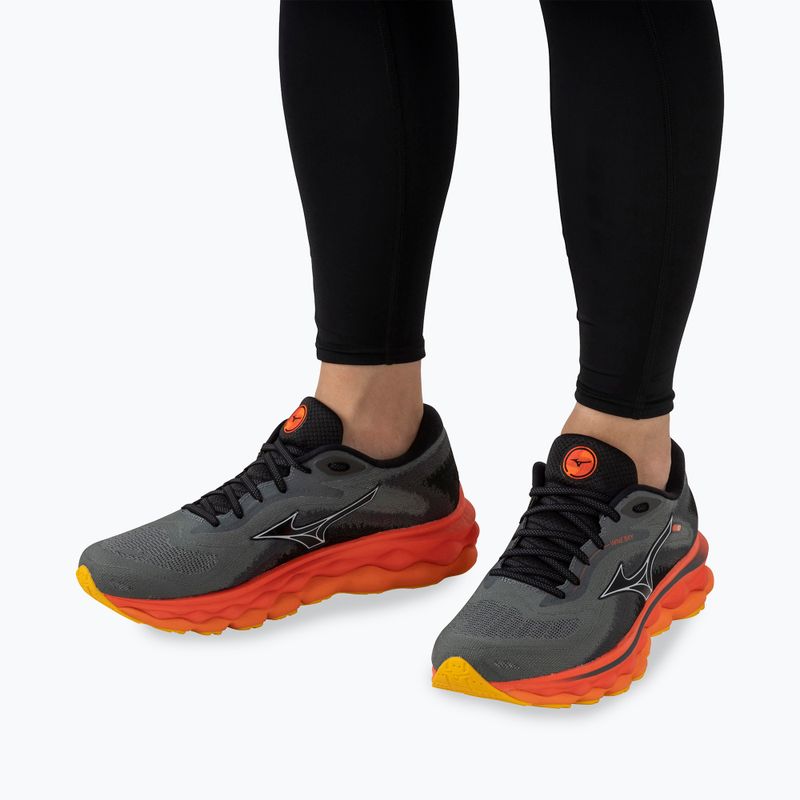 Pánska bežecká obuv Mizuno Wave Sky 7 turbulence/nickel/hot coral 3