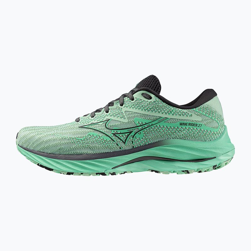 Pánska bežecká obuv Mizuno Wave Rider 27 grayed jade/black oyster/jade cream 2