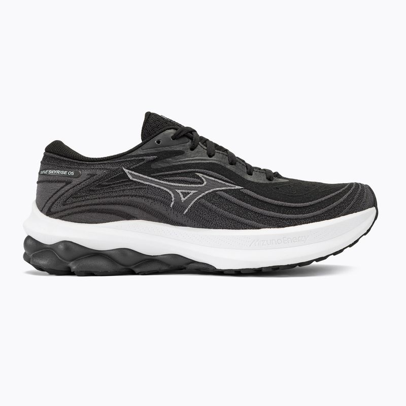 Pánska bežecká obuv Mizuno Wave Skyrise 5 black/white/cayenne 2