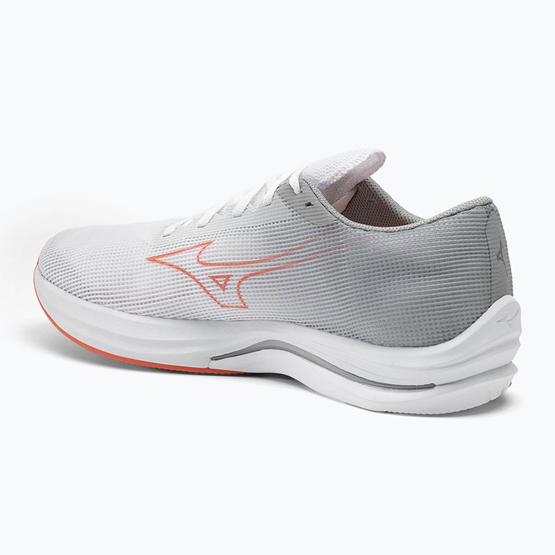 Pánska bežecká obuv Mizuno Wave Rebellion Sonic 2 white/hot coral/harbor mist 3