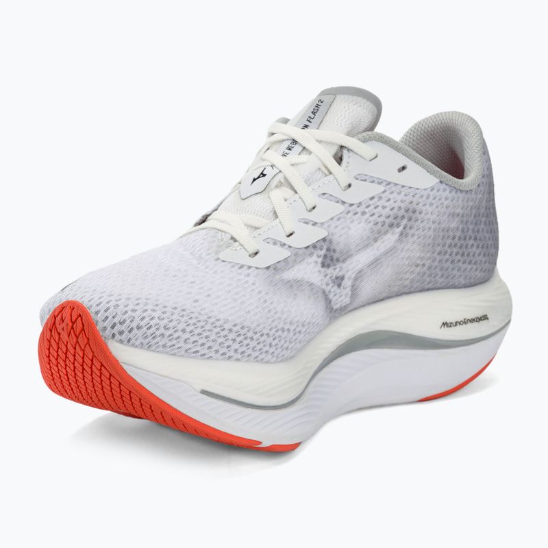 Pánska bežecká obuv Mizuno Wave Rebellion Flash 2 white/black/harbor mist 7