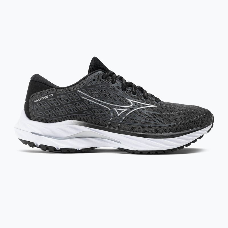 Pánska bežecká obuv Mizuno Wave Inspire 20 ebony/white/black 2