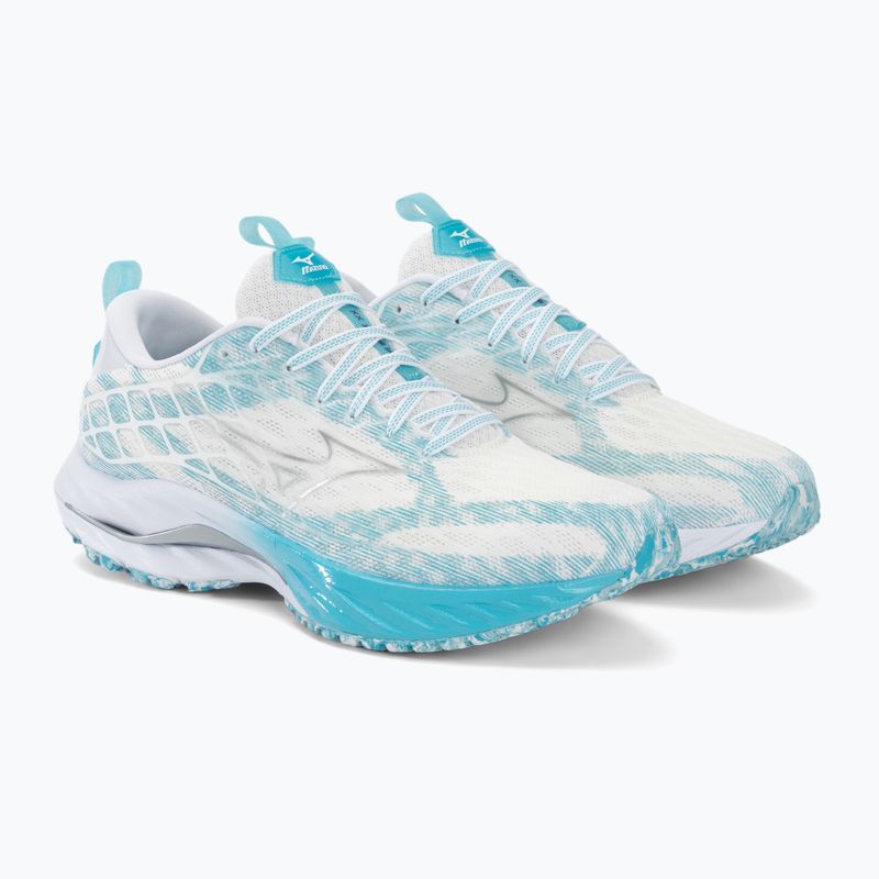 Bežecká obuv Mizuno Wave Inspire 20 SP white/silver/blue glow 4