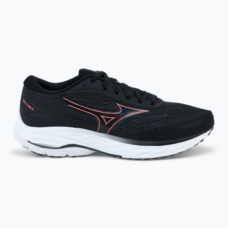 Dámske bežecké topánky Mizuno Wave Ultima 15 black/ dubarry/ oyster mushroom 2