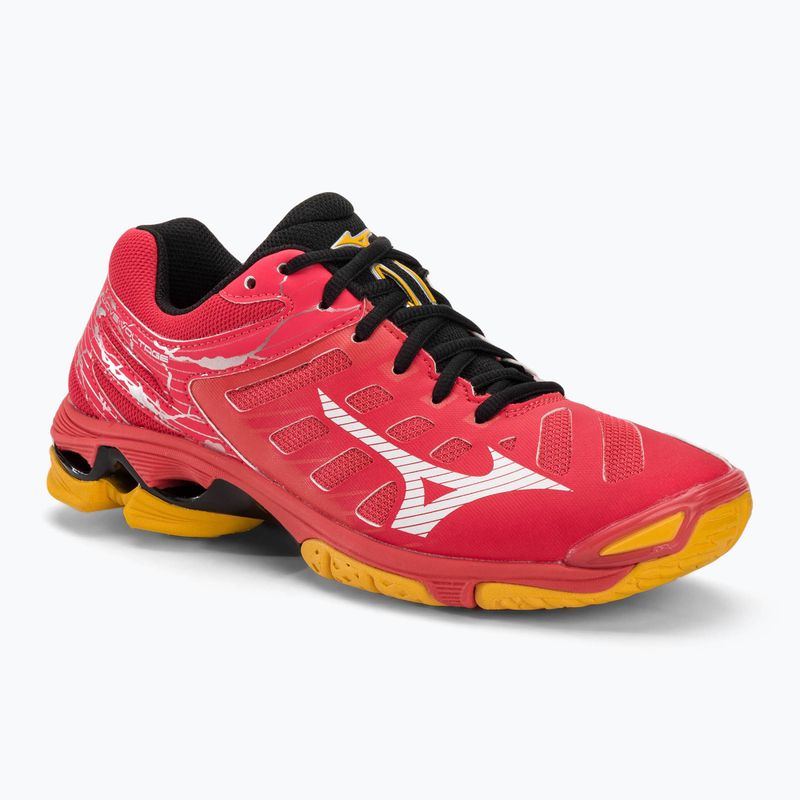 Pánska volejbalová obuv Mizuno Wave Voltage radiant red/white/carrot curl