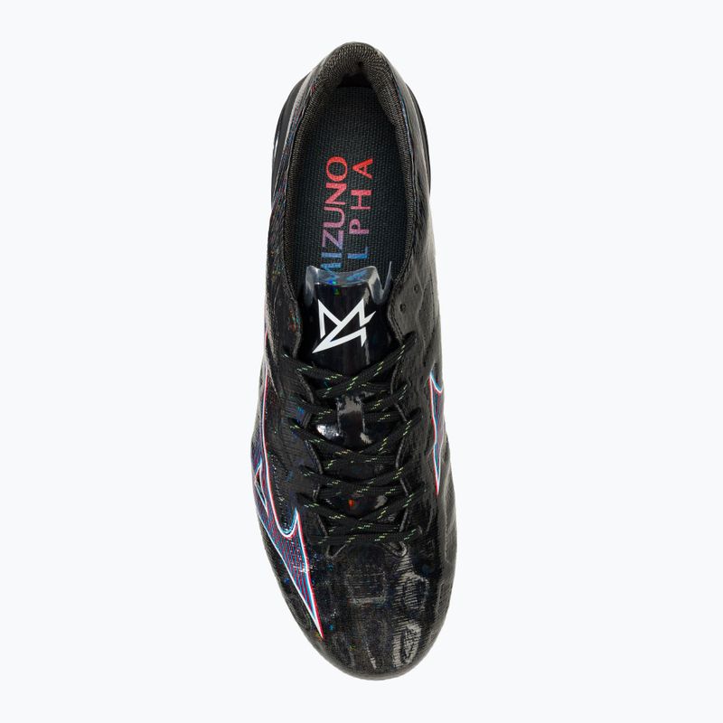 Pánske kopačky Mizuno Αlpha Elite Md black/ignition red/801 c 5