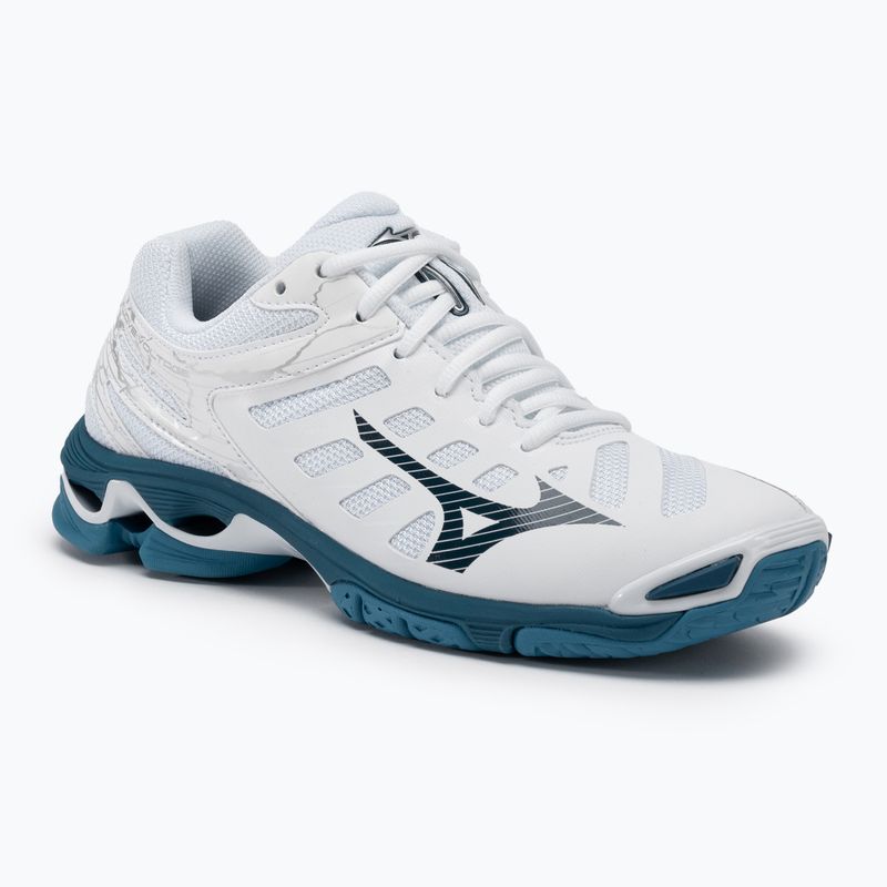 Pánska volejbalová obuv Mizuno Wave Voltage white/sailor blue/silver