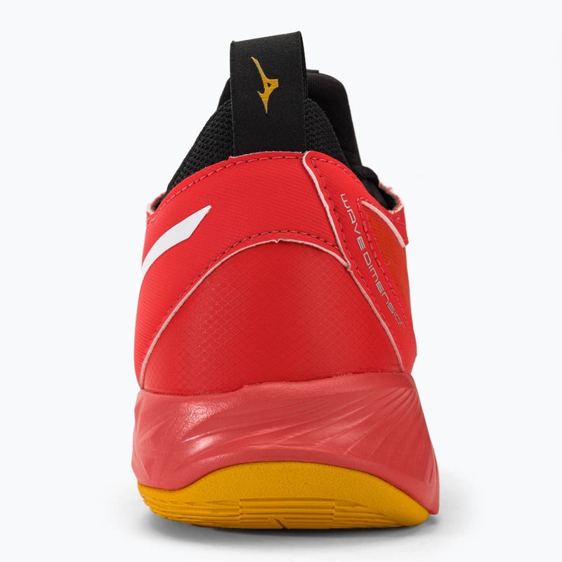 Pánska volejbalová obuv Mizuno Wave Dimension radiant red/white/carrot curl 6