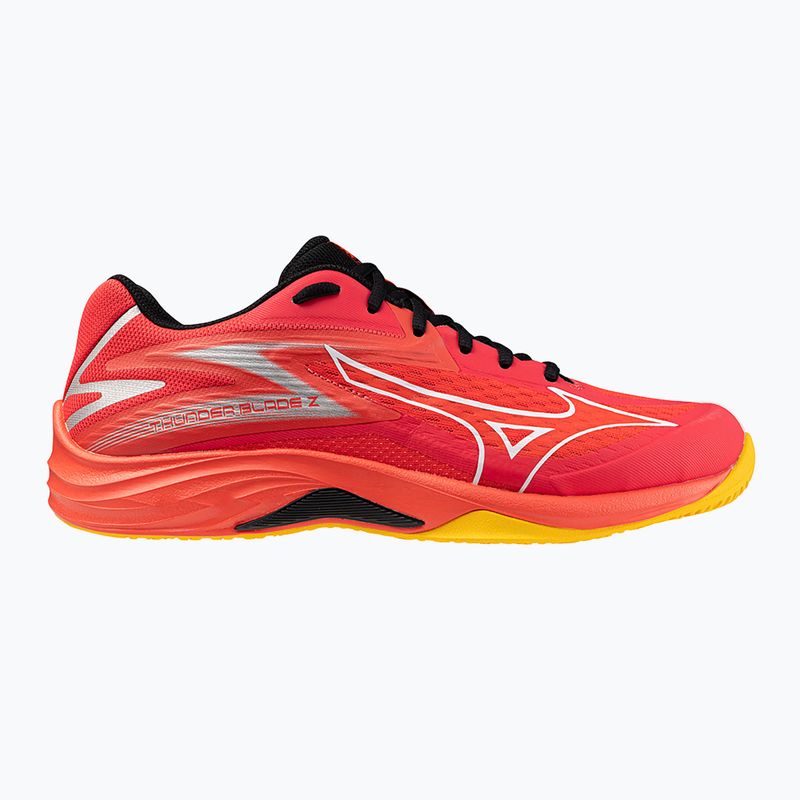 Pánska volejbalová obuv Mizuno Thunder Blade Z radiant red/white/carrot curl 8