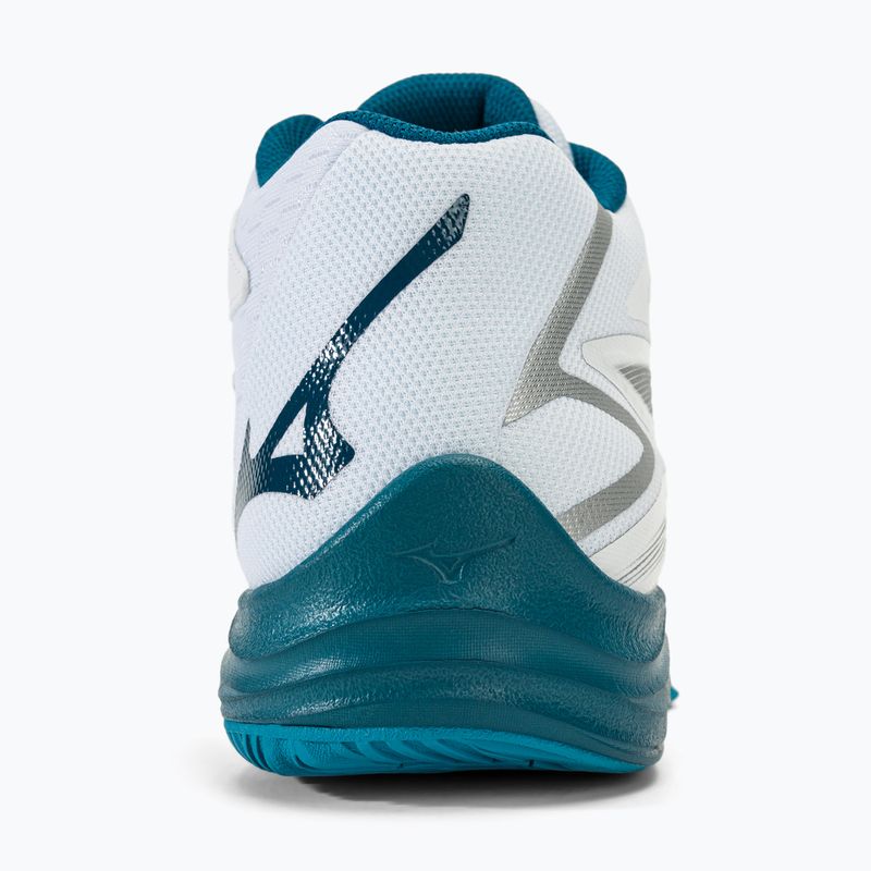 Pánska volejbalová obuv Mizuno Thunder Blade Z Mid white/sailor blue/silver 6