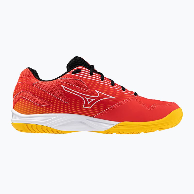 Pánska volejbalová obuv Mizuno Cyclone Speed 4 radiant red/white/carrot curl 9