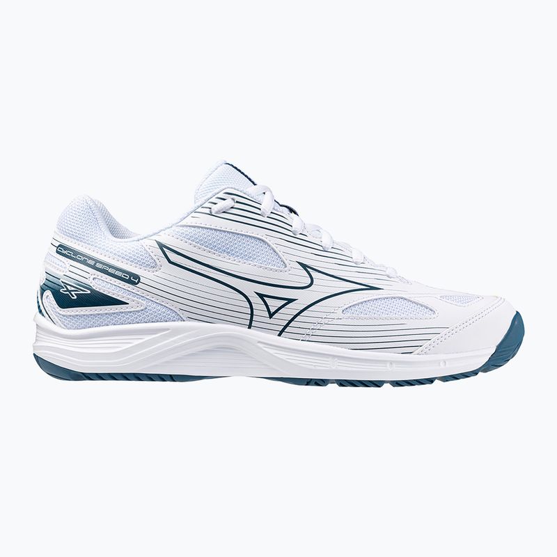 Pánska volejbalová obuv Mizuno Cyclone Speed 4 white/sailor blue/silver 8