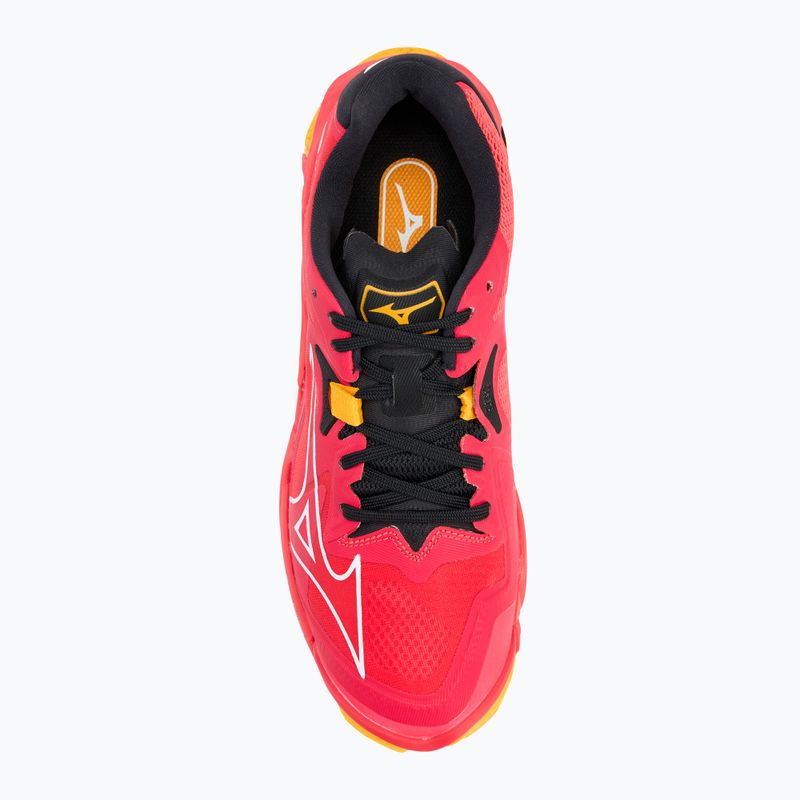 Volejbalová obuv Mizuno Wave Lightning Z8 radiant red/ white/ carrot curl 5